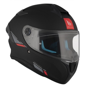 Casca MT Helmets Targo S - Integrală, negru mat, ECE 22.06 - Img 4