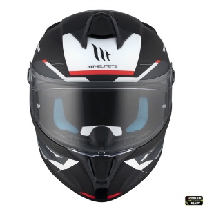 Casca MT Helmets Targo S Kay - Integrală, gri mat, ECE 22.06 - Img 3