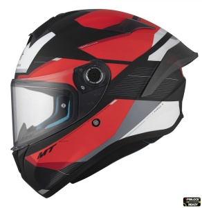 Casca MT Helmets Targo S Kay - Integrală, rosu mat, ECE 22.06