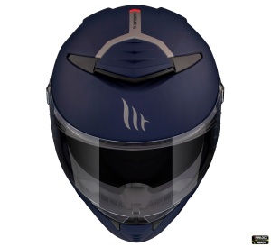 Casca MT Helmets Thunder 4 SV - Integrală, albastru mat, Ochelari soare incluși, ECE 22.06 - Img 3