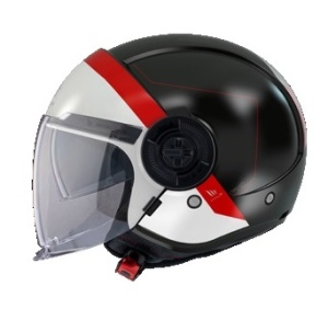 Casca MT Viale SV 68 Unit A5 Rosu Mat - Img 2