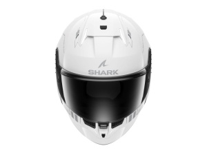 Casca SHARK SKWAL i3 BLANK SP - Integrală, alb lucios, Ochelari soare incluși - Img 2