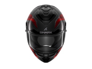 Casca SHARK SPARTAN GT PRO RITMO CARBON - Integrală, negru, Ochelari soare incluși - Img 3