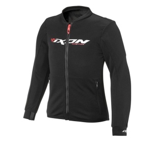 Geaca moto Ixon Arma Kid - copii, roadster/racing, negru/alb/rosu
