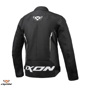 Geaca moto Ixon Cordolo - barbati, vara, roadster, negru/antracit/alb - Img 2