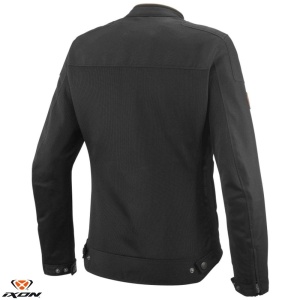 Geaca moto Ixon Cornet WP LS - dama, vara, impermeabila, urban/heritage, negru/maro - Img 2