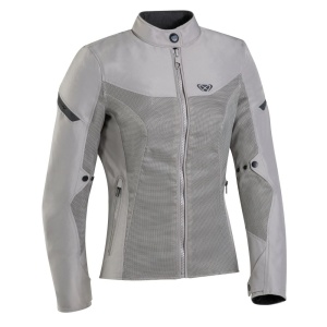 Geaca moto Ixon Fresh LS - dama, vara, roadster/racing, gri