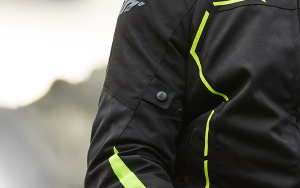 Geaca moto Seventy Degrees SD-JR65 - barbati, all season, impermeabila, racing, negru/galben fluor - Img 4