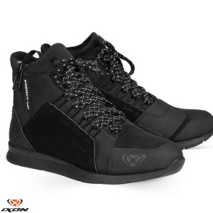 Ghete moto Ixon Freaky WP MS - barbati, all season, impermeabile, urban, negru