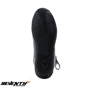 Ghete moto Seventy Degrees SD-BC12 - unisex, impermeabile, casual, gri - Img 3