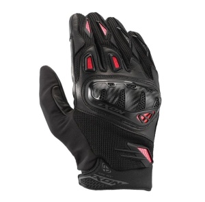 Manusi moto Ixon Rise Air 2 MS - barbati, roadster, negru/rosu