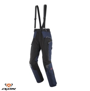 Pantaloni moto Ixon Odin - dama, impermeabili, touring/adventure, khaki/negru