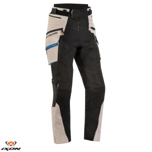 Pantaloni moto Ixon Ragnar - barbati, all season, impermeabili, touring/adventure, negru/antracit/gri