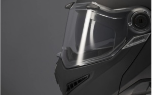 Casca Axxis GhostFighter SV - Flip-up, titanium mat, Ochelari soare incluși, ECE 22.06 - Img 2