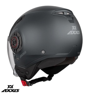 Casca Axxis Metro S - Open face, titanium mat, ECE 22.06 - Img 2