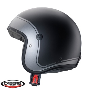 Casca Caberg Freeride X Imola - Open face, negru/gun metal mat, ECE 22.06