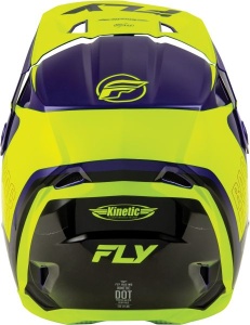 Casca Fly Racing KINETIC - Cross enduro, negru/albastru, ECE 22.06 - Img 3