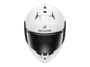 Cască Integrală SHARK D-SKWAL 3 BLANK alb lucios - Img 2