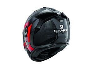 Casca SHARK SPARTAN GT CARBON SHESTTER - Integrală, gri/negru, Ochelari soare incluși - Img 2