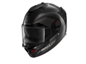 Casca SHARK SPARTAN GT PRO RITMO CARBON - Integrală, negru, Ochelari soare incluși