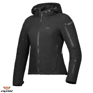 Geaca moto Ixon Burning LS - dama, all season, impermeabila, urban/touring/adventure, negru