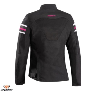 Geaca moto Ixon Ilana LS - dama, vara/iarna, impermeabila, roadster/racing, negru - Img 2