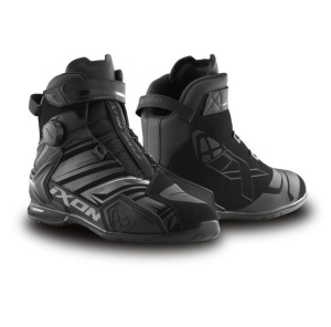 Ghete moto Ixon Bull 2 WP ULTRA MS - barbati, impermeabile, roadster, negru