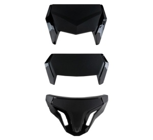 Kit ventilatii casca MT Atom SV flip-up negru lucios
