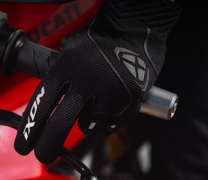 Manusi moto Ixon Pro Hurricane 2 MS - barbati, iarna, roadster, degete tactile, negru - Img 3