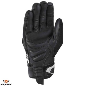 Manusi moto piele Ixon MIG 2 Air Flow MS - barbati, vara, roadster, degete tactile, negru/alb - Img 2
