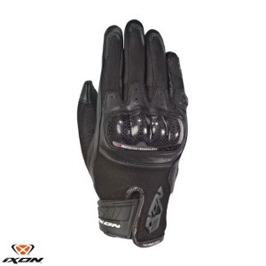 Manusi moto piele Ixon RS Rise Air LS - dama, vara, sport, negru