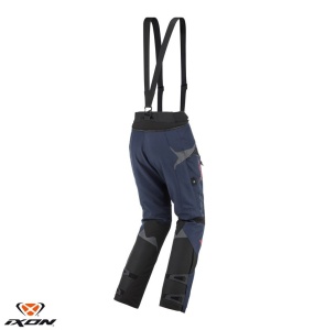 Pantaloni moto Ixon Odin - dama, impermeabili, touring/adventure, khaki/negru - Img 2
