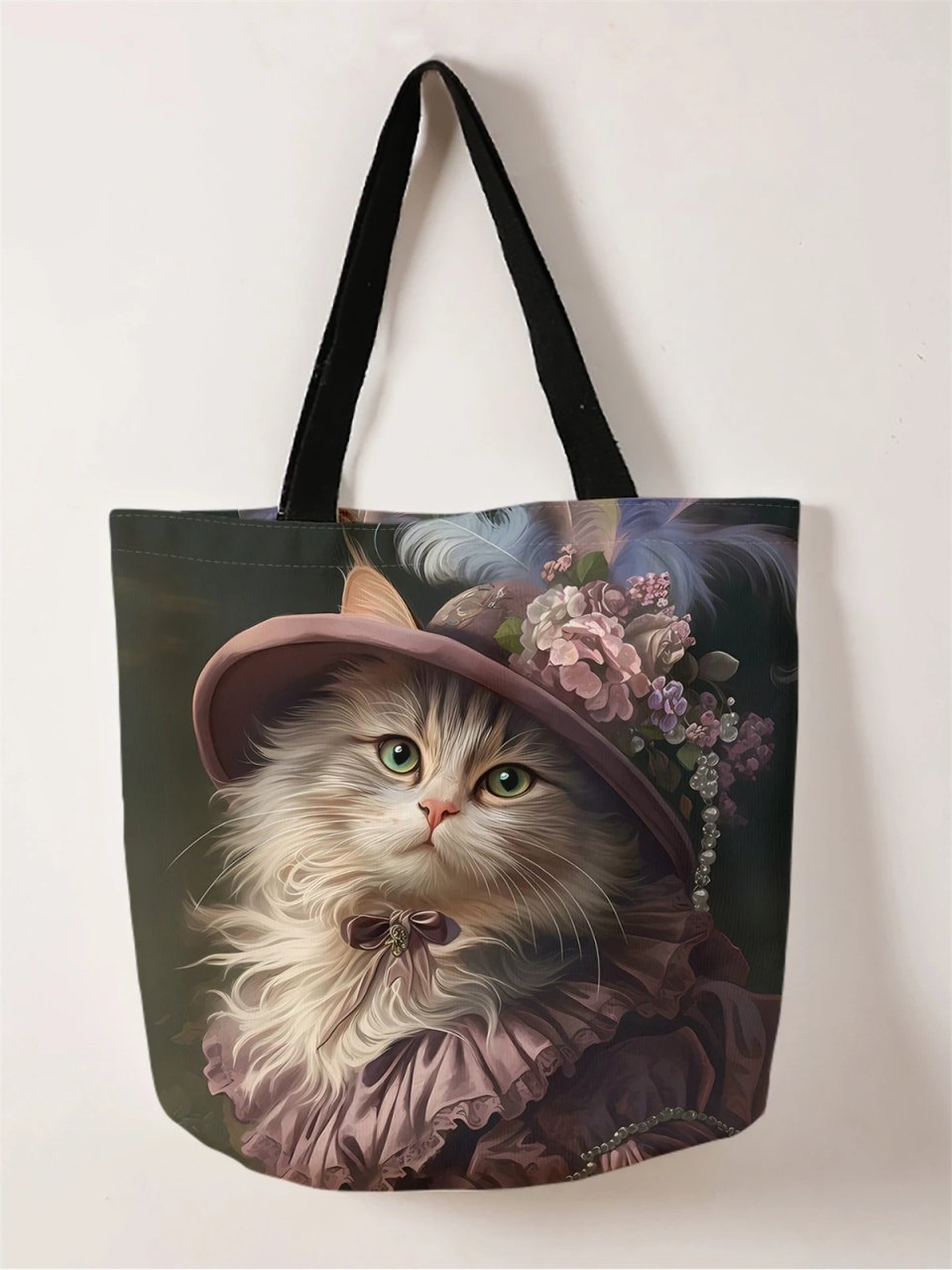 Geanta dama Kitty, tip Shopping bag,model pisica, var.5