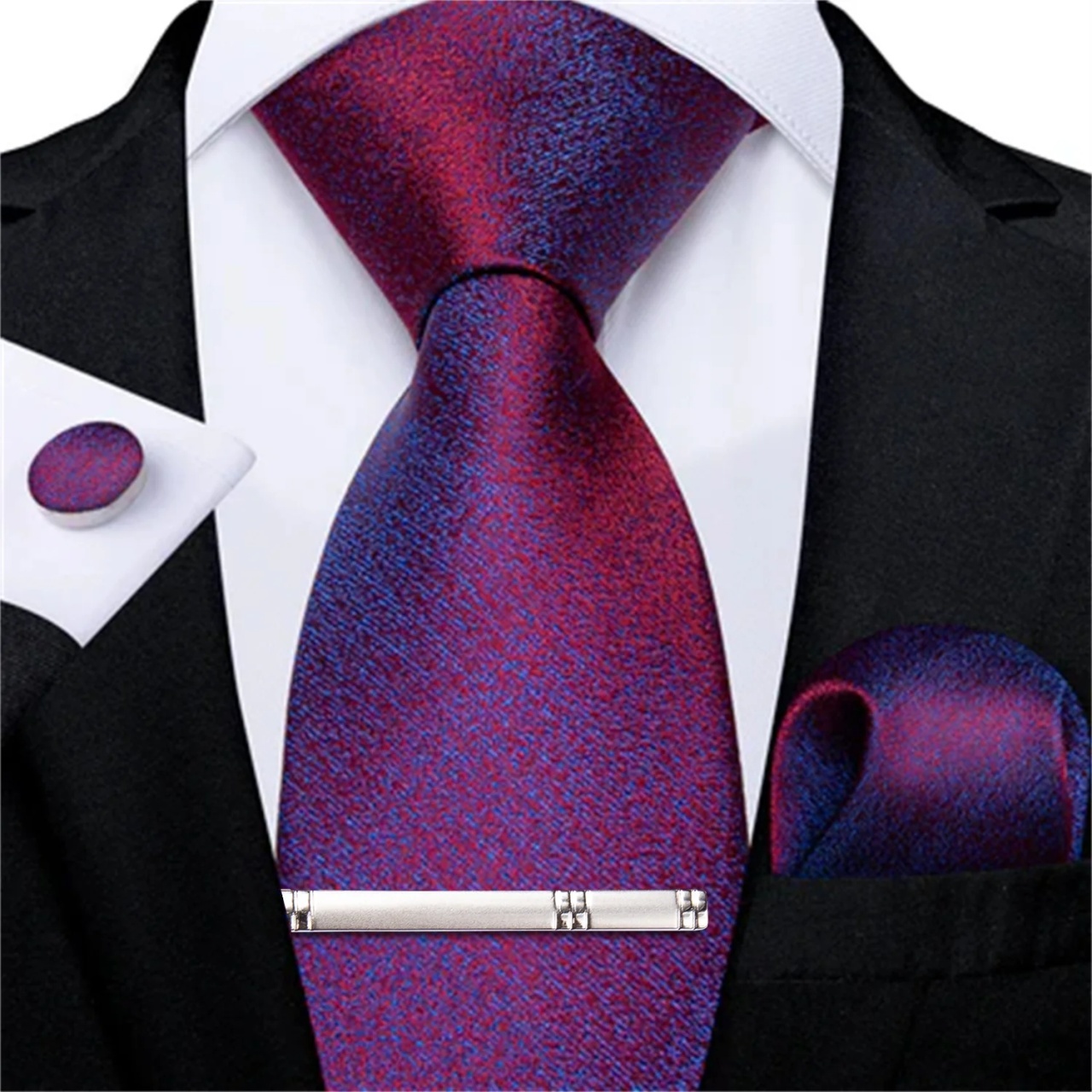 Set Cravata + batista + butoni, matese + Ac cravata, model 43