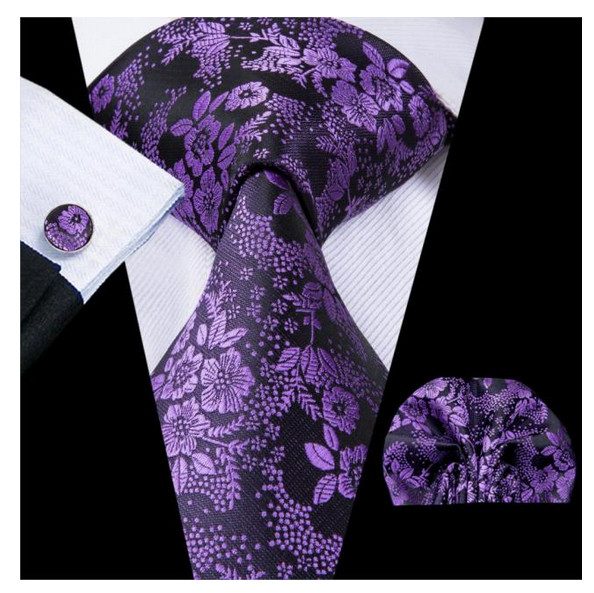 Set cravata + batista + butoni - matase - model 207 - 1 | YEO