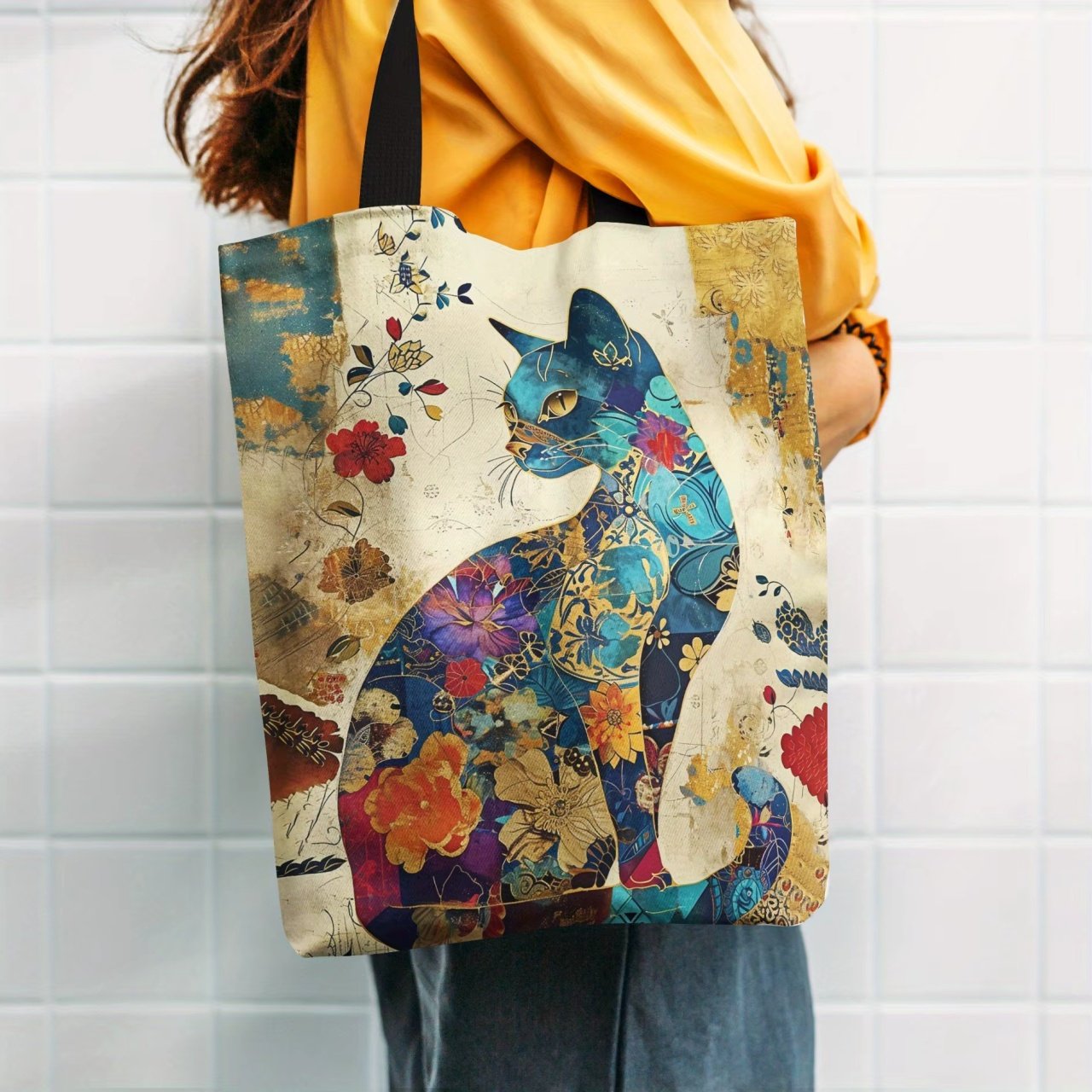 Geanta dama Kitty, tip Shopping bag,model pisica, var.1 - 1 | YEO