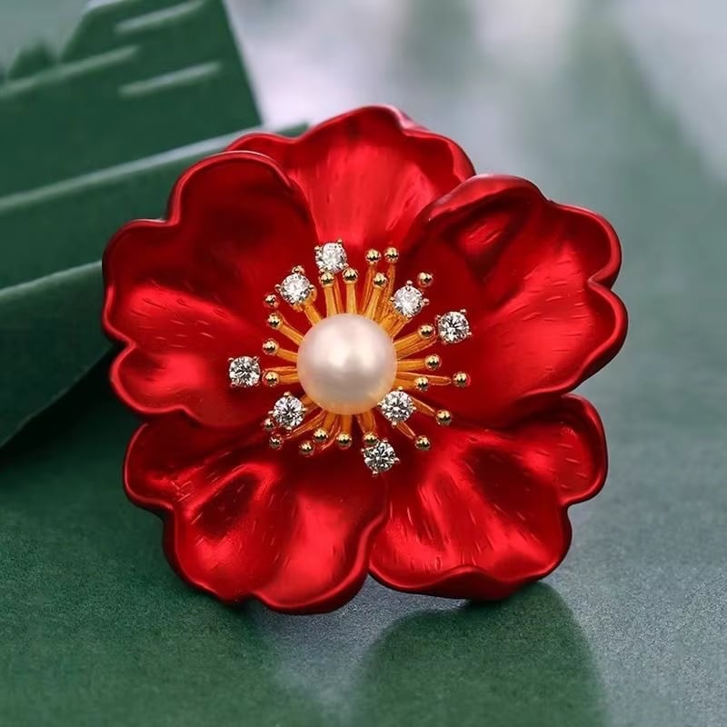 Brosa eleganta, cu cristale - model 22