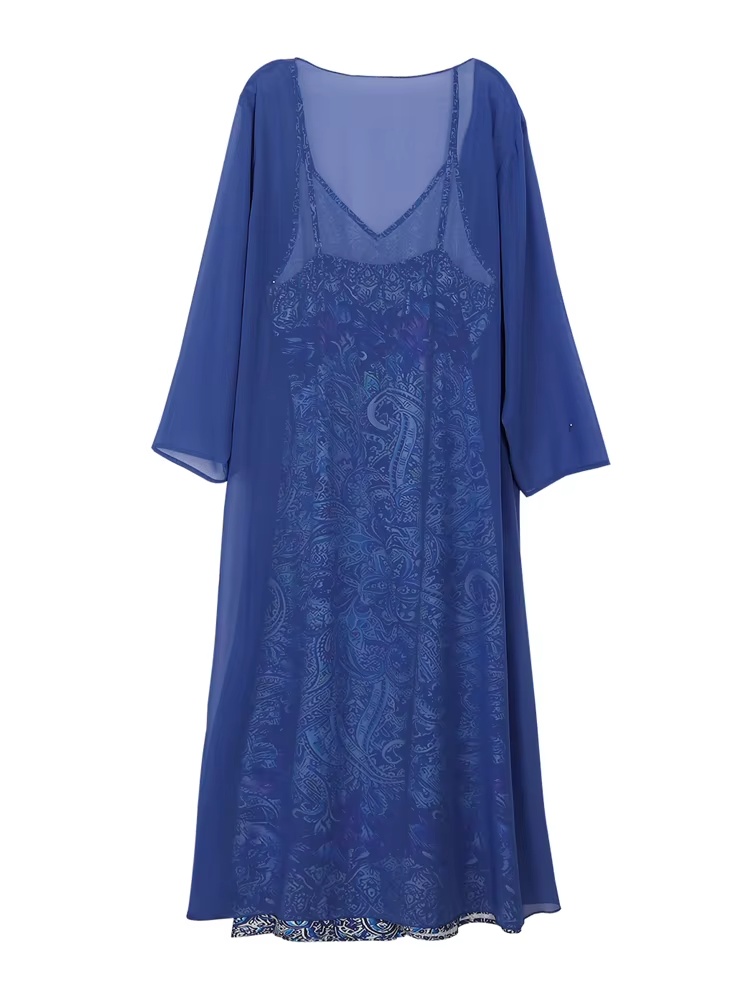 Rochie din 2 piese, design modern, de dama, Serena, marimea XXL - 2 | YEO
