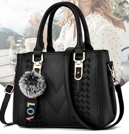 geanta neagra dama