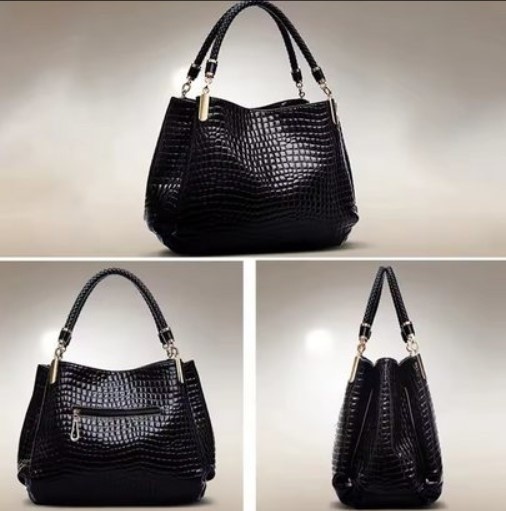 geanta neagra dama