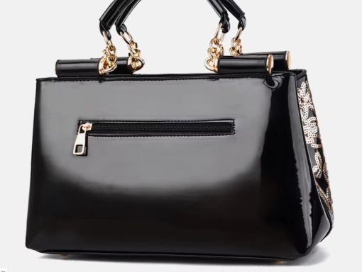 Geanta / poseta neagra, eleganta, de dama Mareea - Img 2