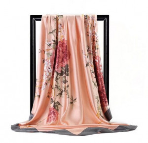Esarfa eleganta din matase satinata, model 120