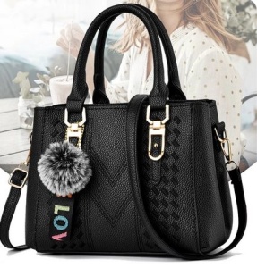 geanta neagra dama