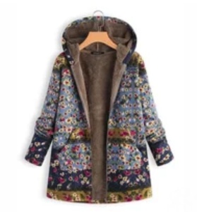 Jacheta model floral, de dama, Donna, marime XXXL