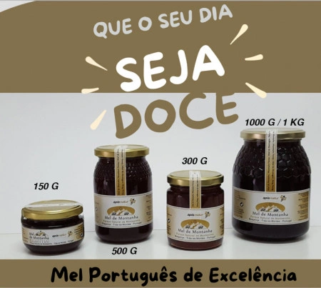 Frasco de Mel de Montanha 150g Parque Natural de Montesinho Castanheiro (predominância) e Urze - Img 8
