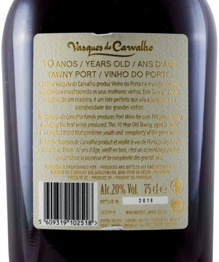 Vinho do Porto Vasques de Carvalho Tawny 10 anos - Img 3