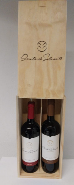 CABAZ Vinho Reserva Quinta do Salvante com caixa (Tinto+Branco) - Img 2