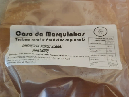 Chouriça de carne/linguiça de Porco Bisaro (PARA GRELHAR) (por un) - Img 2