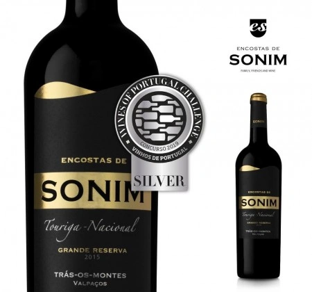 Garrafa Vinho tinto DOC 75cl Grande reserva 75cl Touriga Nacional Encostas de Sonim - Img 4