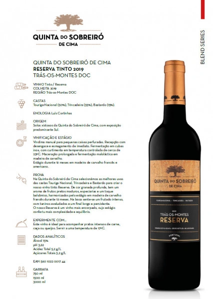 Quinta do Sobreiró de Cima Reserva Tinto - Img 2